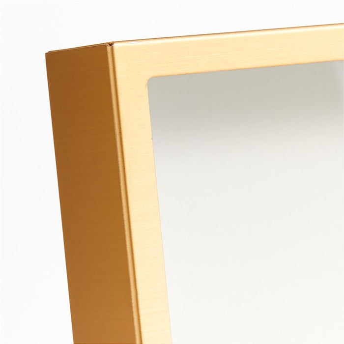 Brushed Brass 11x11 Wall Picture Frame