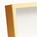 Brushed Brass 18x18 Wall Picture Frame