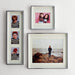 Brushed Silver 8x10 Wall Frame