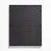 Brushed Silver Metal Picture Frame with White Mat 8x10