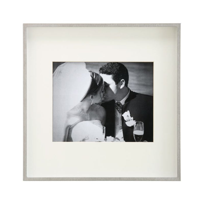 Brushed Silver 8x10 Wall Frame