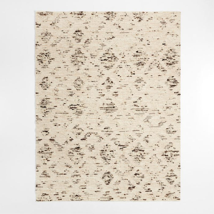 Budapest Wool and Jute Handwoven Charcoal Grey Area Rug 6'x9'