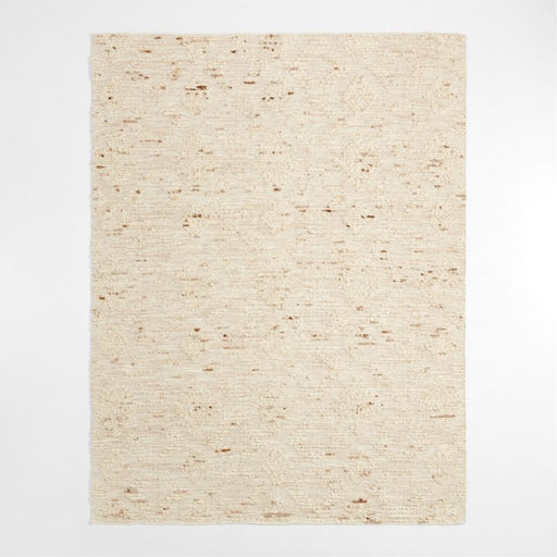 Budapest Wool and Jute Handwoven Sand Brown Area Rug 6'x9'