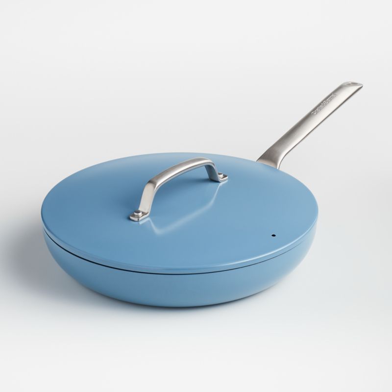 Crate & Barrel EvenCook Ceramic Denim Ceramic Nonstick 12