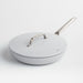 Crate & Barrel EvenCook Ceramic Grey Ceramic Nonstick 12" Fry Pan with Lid