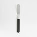 Crate & Barrel 6" White Small Offset Spatula with Soft Touch Handle