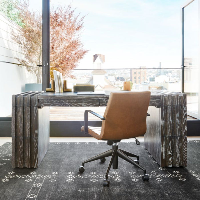 Erria Black Rug 5'x8'