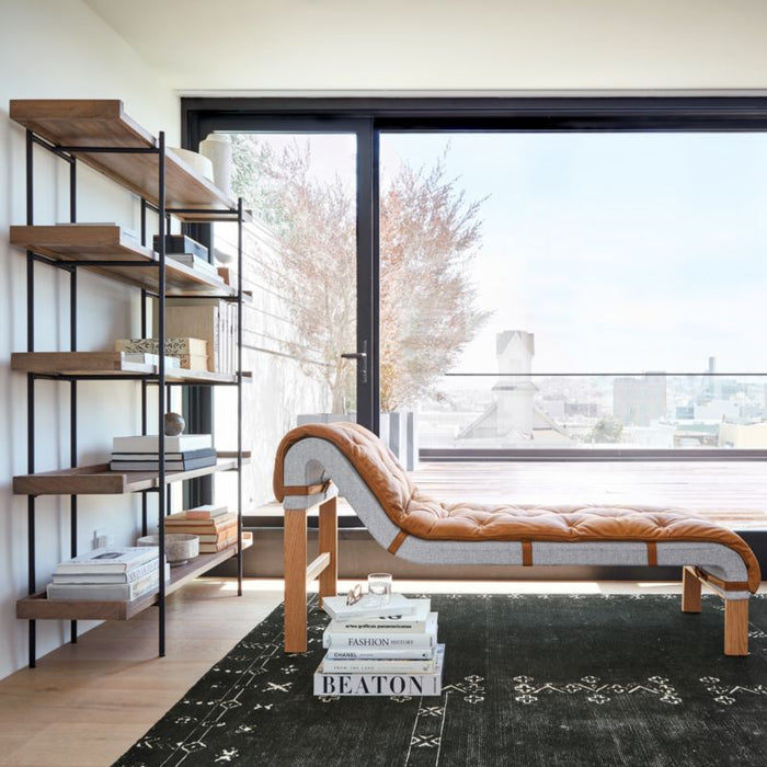 Erria Black Rug 5'x8'