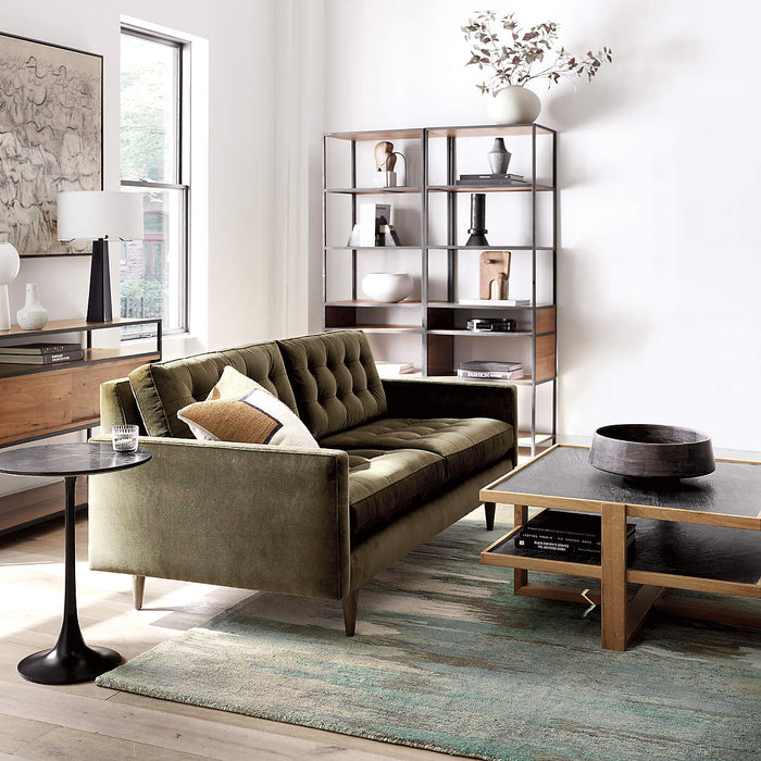 Nero Black Marble Accent Table