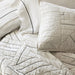 Twigg Cotton Black and White King Sham