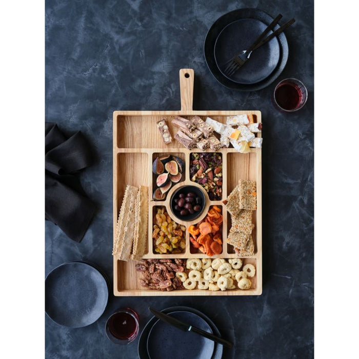 Carson Large Sectioned Ash Wood Serving Board