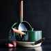Crate & Barrel Monterey Cypress Green 5-Piece Non-Stick Ceramic Cookware Set