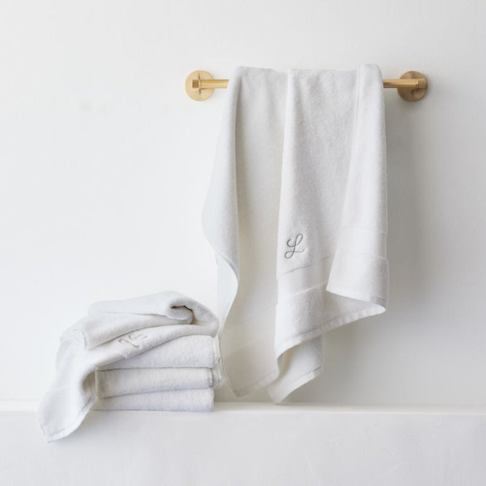 Organic Turkish Cotton White Washcloth