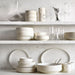 Tour White Porcelain Oval Serving Platter