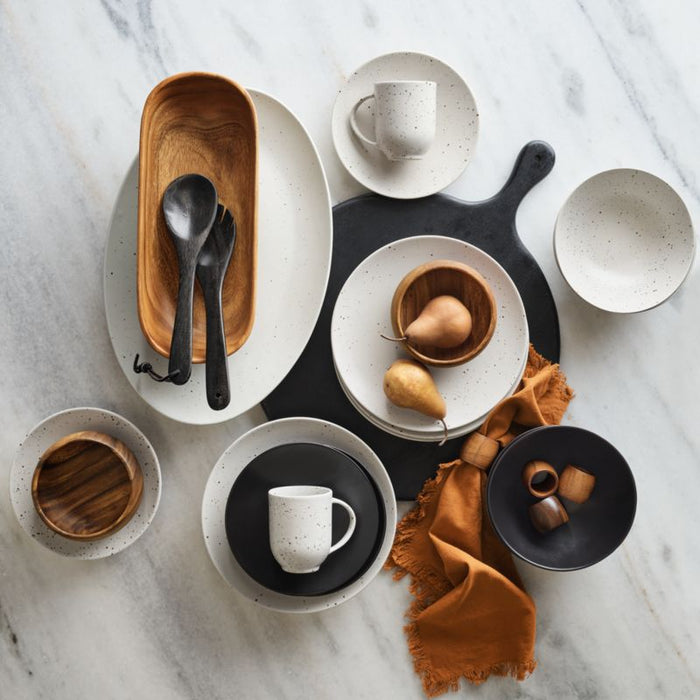 Tondo Acacia Wood Napkin Ring