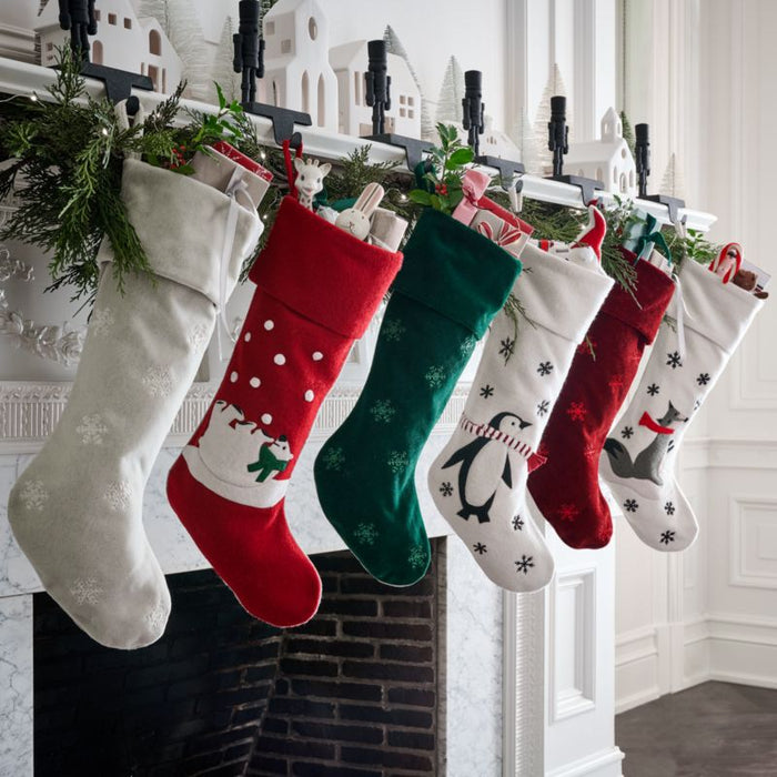 Polar Bear Cub Christmas Stocking