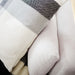 Plaid 23" Grey Plaid Pillow Cover