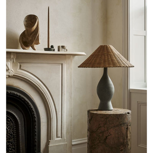 Noyau Green Marble Taper Candle Holder by Athena Calderone