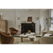 Sassolino Burl Wood Side Table by Athena Calderone