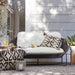 Brigton Rattan Lantern 23"