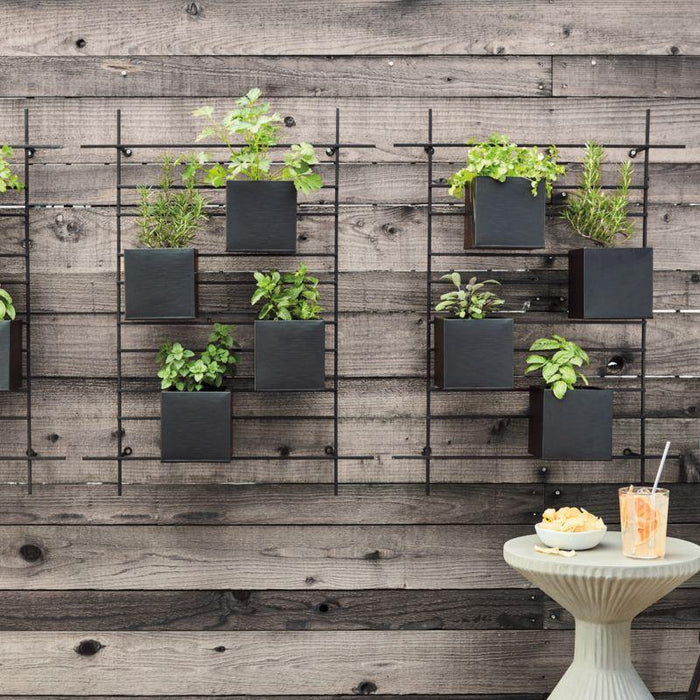 4 Box Wall Mounted Indoor/Outdoor Planter - Crate and Barrel Philippines