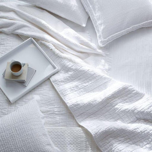 Belamy Standard White Pleated Sham