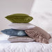 Washed Organic Cotton Fern Full/Queen Duvet Cover