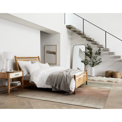Favorite Washed Organic Cotton White Eyelash King Duvet Cover