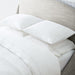 Belamy Euro White Pleated Sham