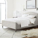 Belamy Euro White Pleated Sham - Crate and Barrel Philippines