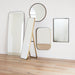 Edge Brass Rounded Rectangle Mirror