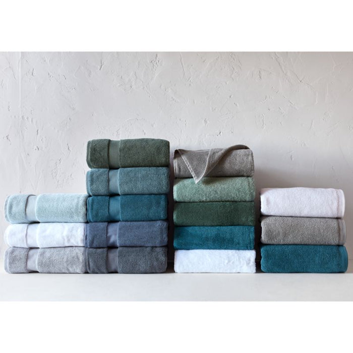 Quick-Dry Teal Organic Cotton Hand Towel