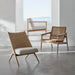 Ojai Upholstered Wood Frame Accent Chair