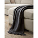 Styles 70"x55" Black Throw Blanket