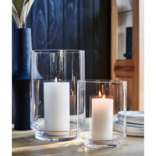 6"x12" White Pillar Candle