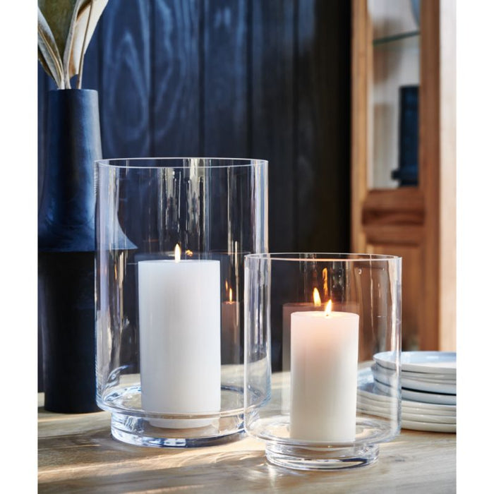 6"x12" White Pillar Candle