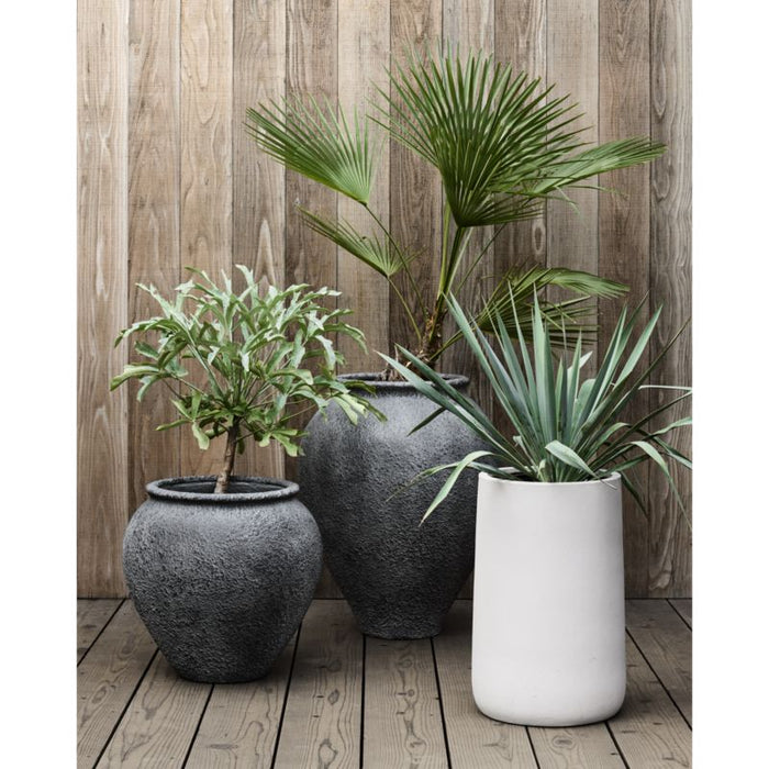 Ophelia Black Medium Planter