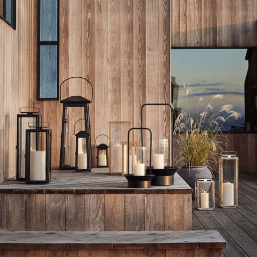 Walker Black Metal Lantern 34.5"