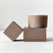 Monochrome No. 4 Suede 3-Wick Scented Candle - Cardamom, Amber and Oakmoss