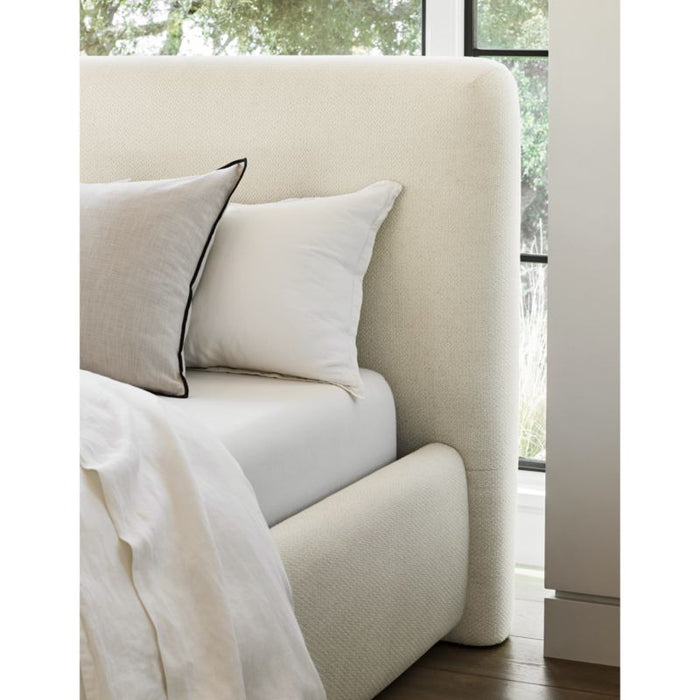 Anneli Ivory Upholstered Queen Bed