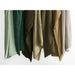 European Flax ®-Certified Linen Burnt Green King-Size Duvet Cover