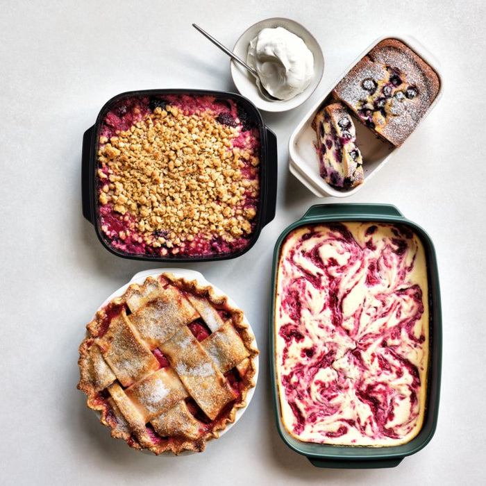 Emile Henry x Crate & Barrel 9"x13" Cream Ceramic Baking Dish