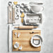 Crate & Barrel Stainless Steel 12" Whisk