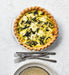 Emile Henry x Crate & Barrel Cream Ceramic Pie Dish