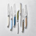 Jean Dubost Laguiole ® Mixed Linen Steak Knives, Set of 6