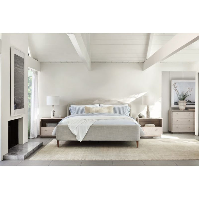 Lafayette Whitewashed Wood 6-Drawer Dresser