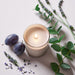 Monochrome No. 12 Amethyst 3-Wick Candle - Black Plum, Lavender and Eucalyptus