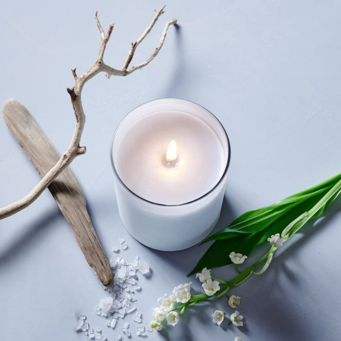 Monochrome No. 10 Ocean 3-Wick Candle - Sea Salt, Lily of the Valley and Driftwood