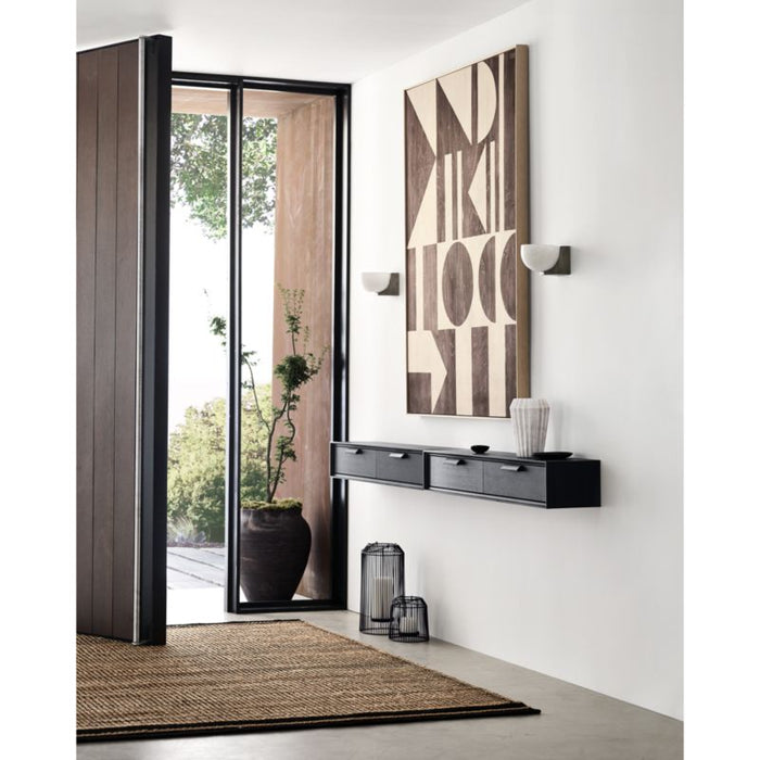 Austell Large Black Metal Outdoor Lantern 17"