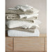 Favorite Washed Organic Cotton White Eyelash Standard Bed Pillow Sham